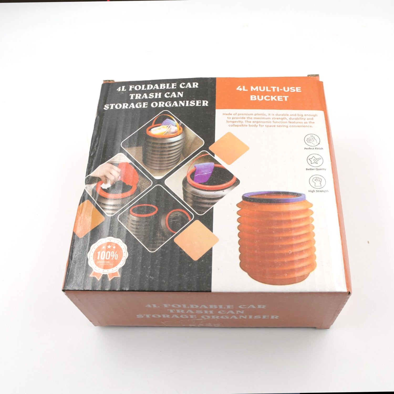 0245 Foldable Storage Bucket , Water Container & Dustbin Multiuse Bucket For Home , Car & Kitchen Use Bucket 0245 Foldable Storage Bucket , Water Container & Dustbin Multiuse Bucket For Home , Car & Kitchen Use Bucket
